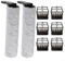 Kit filtro HEPA con spazzola a rullo, rullo morbido per aspirapolvere senza fili Vozascly W15 Smart, parti di ricambio per la casa (B)