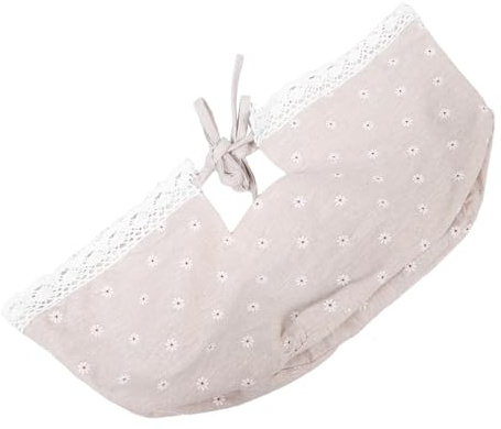 BAZEITFLOW Boho Farmhouse Wicker Basket Liner Replacement Washable Reusable Cloth Insert for Rattan Picnic Baskets Stable Fabric