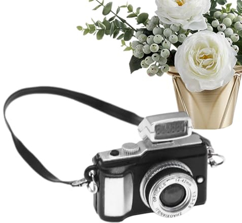 Appareil Photo Vintage - Appareil Photo Reflex numérique de Maison de | Accessoires de Mini Accessoire de décoration Mini Ornement modèle Vintage, Mariage