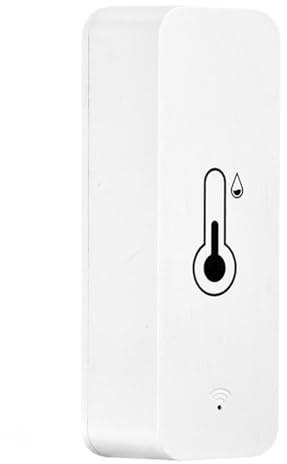 WLAN-Temperatursensor für Gefrierschrank, intelligenter Sensor, tragbar, Mini-Feuchtigkeitsdetektor, kabellos, mit Benachrichtigungen, hohe Genauigkeit für den Heimgebrauch