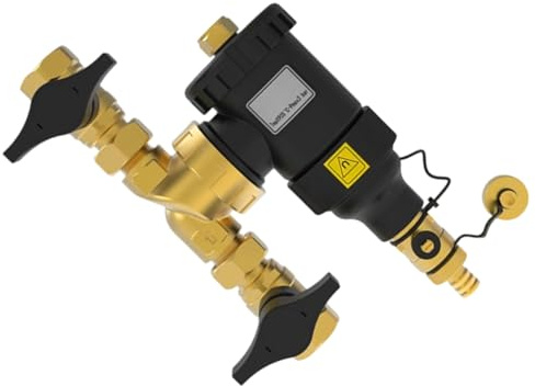 Magnetic Filter for Boiler – Filtration by Wall Mounting with Thread Dn20 and DN32, Anti-Limescale Filtration for Rust and Sediment Purification – for Purification of Rust, Limescale and Central