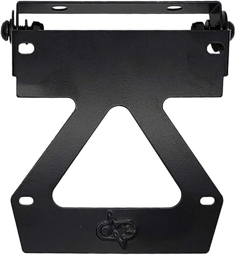Verstellbarer Kennzeichenhalter für Motorroller, 50 cc, anpassbar, universell, klappbar, für Kennzeichen 50 cm³. Verschlankt die Rückseite Ihres Rollers und verleiht ihm ein agileres und schnelleres