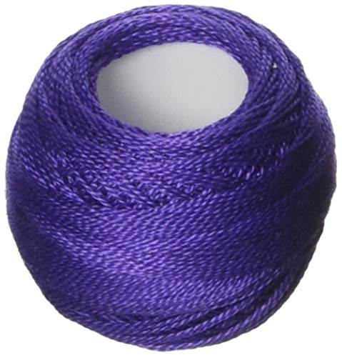 DMC Pearl Cotton Balls Size 8-95 Yards-Very Dark Blue Violet