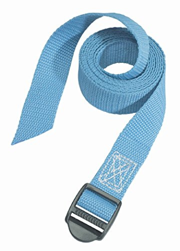 Master Lock 3005EURDATCOL Gepäckgurt mit Kunststoffschnalle, Zufällige Farbe, 1,80 m x 25 mm Gurt, 2-er Set