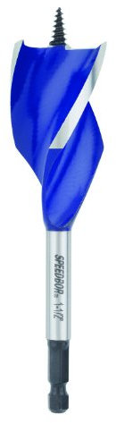 IRWIN SPEEDBOR Drill Bit, 1-1/2-Inch x 6-Inch (3041021), Black