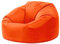 Bean Bag Bazaar Kingston Outdoor Beanbag, Orange, Water Resistant Fabric, Large Bean Bag with Filling Included, Floor Chair, Garden Chair, Outdoor Seating, Garden Furniture