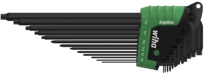 Stiftschlüssel Set im ErgoStar Halter (36503) TORX® MagicSpring® 13-tlg. schwarzoxidiert