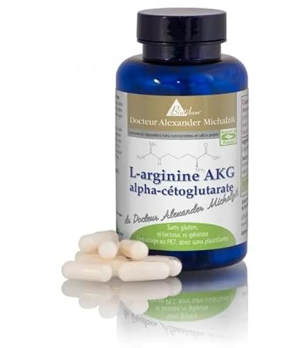 Arginin Alpha-Ketoglutarat nach Dr. Michalzik, 2500 mg AAKG, 120 Kapseln | 2500 mg AAKG • eigene deutsche Produktion • ohne Zusätze