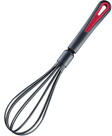 Westmark Batidor de varillas, Longitud: 31 cm, ø 7,2 cm, Gallant, Negro/rojo, 29682270