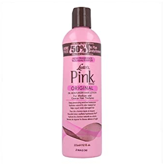 PINK - Oil Moist Hair Lotion, (1 X 355 ML)