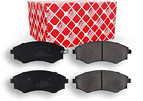 febi bilstein 16681 Bremsbelagsatz, 1 Stück | Kompatibel mit: GM KOREA KORANDO, KORANDO Cabrio, MUSSO, HYUNDAI COUPE I, ELANTRA III, ELANTRA III Stufenheck