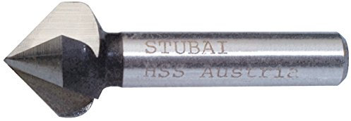 Stubai 314020 Fraise 90° pour bois/métal/aluminium, Argent, 20 mm