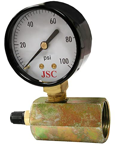 Jones Stephens G64100 100 psi Jauge de test de gaz Assembly