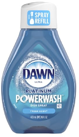 Dawn Platinum Powerwash Geschirrspülspray, Nachfüllpack, 4 Stück