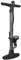 FISCHER 85585 Unisex Stand-pumpe Manometer Alle Ventile, Schwarz/Silber, Einheitsgröße