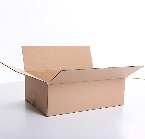 Versandkarton Karton Faltkarton Verpackungen Bücherkartons 600x400x200 mm C-Welle (50 Stück) von rg-vertrieb