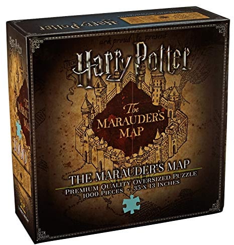 The Noble Collection Marauders Map 1,000pc Jigsaw Puzzle