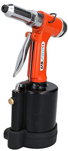 Pistola remachadora hidráulica con compresor de aire, 3,2 mm - 6,4 mm