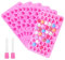 TANCUDER 6 PCS Moule à Bonbons Silicones Moule en Forme de Coeur Silicone Anti-adhésif Moule à Chocolat Silicone avec 2 Compte-gouttes de 5ml, Moules en Silicones pour Glaçons Gelée Biscuits Gâteau