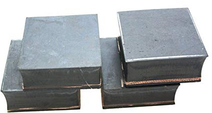 100x100x50mm (Karton mit 4 Stück) Gummi-Auflage Unterlage Wagen-Heber Hebebühne eckig Auto Set Unterstellbock Klotz Rangier-Wagenheber Puffer Reifen Reifenwechsel LKW Räder KFZ Tuning Zubehör