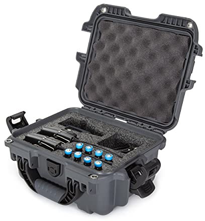 Nanuk 905 Valise Rigide étanche avec Garniture en Mousse Convient pour Sennheiser EW Wireless mic - Graphit