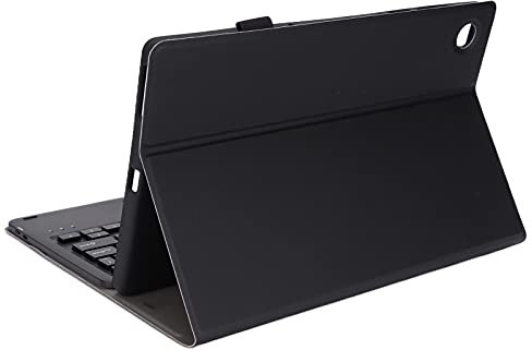 Clavier sans Fil, étui pour Tablette Portable, Clavier Détachable avec Fente pour Stylet et Pavé Tactile Sensible Adapté à la Tablette M10 FHD Plus 10,3 X606F(Le Noir)