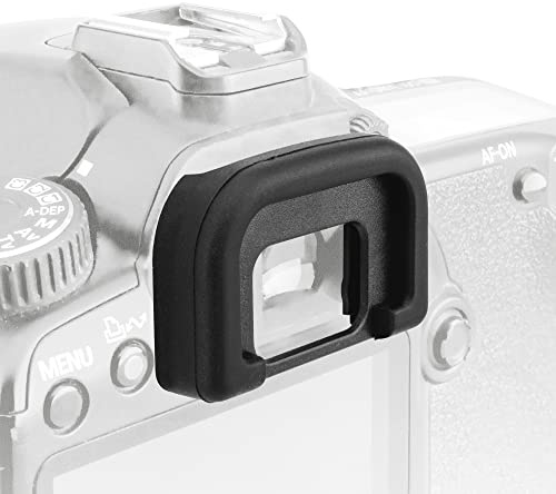CELLONIC Augenmuschel kompatibel mit Pentax K10D, K100D, K20D, K200D | Silikon, schwarz, Sucherokular, Augenpolster, Komfort für Ihre Augen, für Pentax K100D Super, K-70, K-m, EP-1, K110D