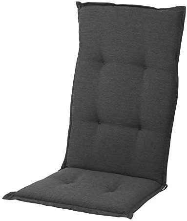 50318-701 Sun Garden Auflage Hochlehner Naxos anthrazit 118x49x6 cm Sitzpolster (ohne Stuhl)