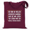 wowshirt Stoffbeutel Jutebeutel Ich Bin So Vielen Menschen Dankbar Geschenk für Kollege Arbeit Büro-Humor Chef, Farbe:Burgundy