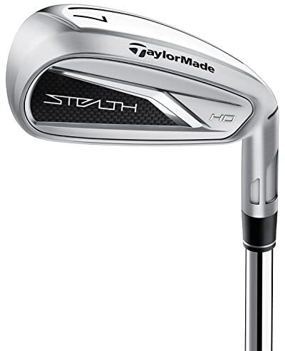 TaylorMade Golf Stealth HD Steel Iron Set 5 - PW/AW Left Hand Stiff Flex