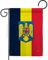 Drapeau de jardin Roumanie 32 x 48 cm