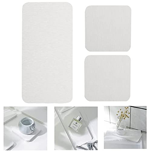 water absorbent stone for sink,Diatomite Soap Dish,Fast Drying Soap Saver,Water Absorbing Stone Used for Hand Soaps & Plants & toiletries in The Modern Home (White)
