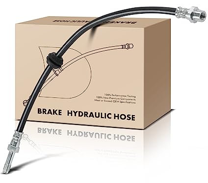 Frankberg 1x Bremsschlauch Bremsschläuche Vorderachse Kompatibel mit 3er E46 1998-2007 3er Compact E46 2001-2005 3er Touring E46 Z4 Coupe E86 Z4 Roadster E85 Replace# 34326766966