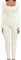 Yuson Girl Jumpsuit Damen Lang Sport Yoga Bodysuit Overall Stretch Jumpsuits Eng Quadratischer Hals Langarm Jumpsuit Einteiligem Workout Playsuits Sportkleidung Frauen Set(Weiß, M)
