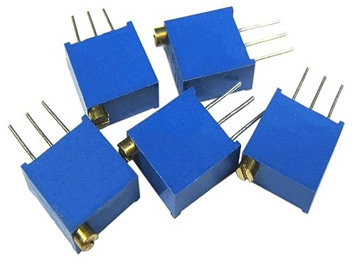 5pcs 10% 0,5W Variable Potentiometer Multiturn Trimmer 3296W Einstellbare Cermetwiderstände Für Gedruckte Leiterplatten,30K Ohm