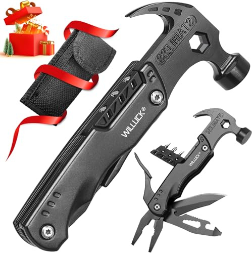 Geschenke für Männer, Vater, Ehemann – Geburtstagsgeschenke für Männer, Strumpffüller für Männer – Herren-Strumpffüller, Weihnachtsgeschenkideen – Hammer-Geschenke für Camping, Wandern, Trauzeugen,