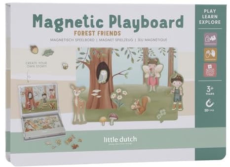 Little Dutch 7253 Magnet Spielbox - Forest Friends