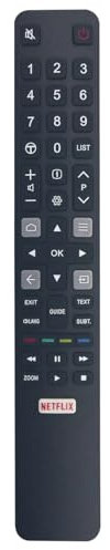 RC802N YAI4 RC802N YU14 RC802N YA13 RC802N YA15 Télécommande de rechange pour TCL Smart TV U55C7006 U65X9006 U75C7006 U55P6046 U60P6046 U49P6046 046 UE. 43P6046 U65S990 49C2US 55C2US 65C2US 75C2US