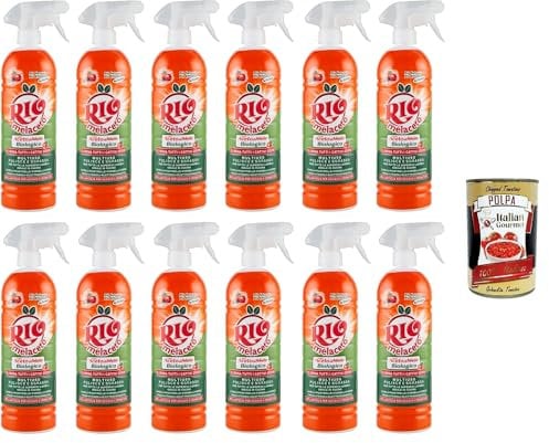Rio Melaceto Con Aceto di Mele Multiuso, pulisce e sgrassa mit Apfelessig Vielseitig einsetzbar, reinigt und entfettet 12x800ml + Italian Gourmet polpa 400g