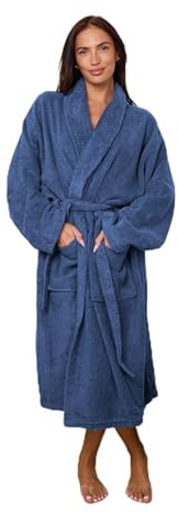 GC GAVENO CAVAILIA Unisex Shawl Collar Bathrobe Bathrobe (pack of 1)