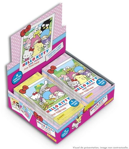 Panini Hello Kitty & Friends Trading Cards Box mit 24 Hüllen Premium