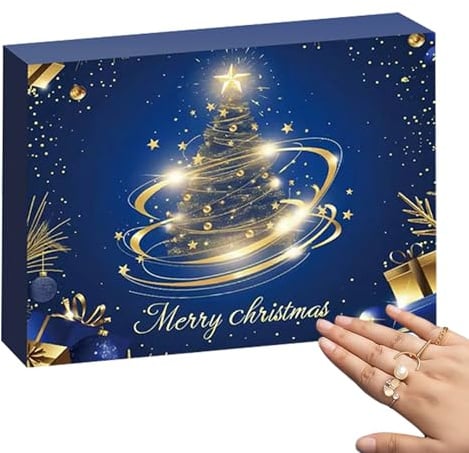 Holdes Adventskalender Schmuck, Halsketten | 2025 Armbänder, Ringe