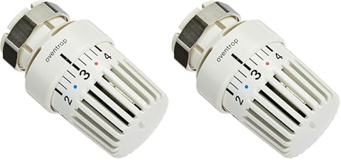 Oventrop Thermostat Uni LV 7-28 GrC m Flüssig-Fühler weiß (Packung mit 2)