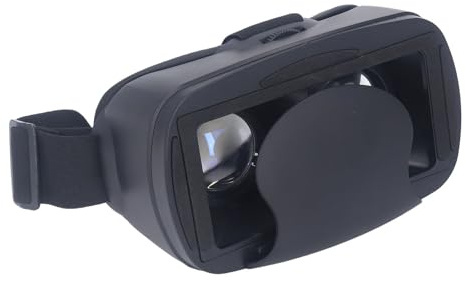 KIMISS Virtual Reality Headset with Anti Blue Light and 120° Panoramic View | 3D VR Glasses for HD Gaming on Mobile Devices | Ergonomic Design & Multiplatform Compatibility