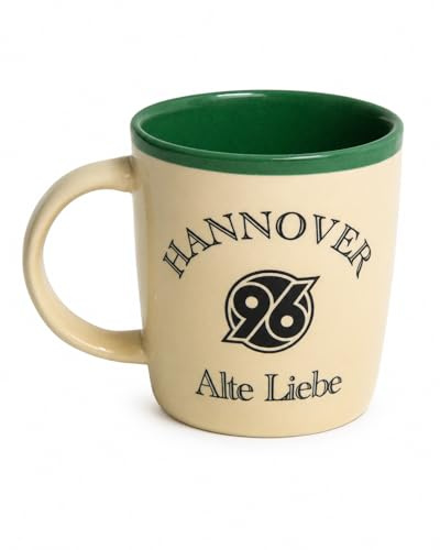 Hannover 96 Tasse Alte Liebe – Offizielle H96 Kaffeetasse – Fußball Fanartikel Becher für Kaffee, Tee & Büro