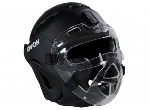 KWON® Kopfschutz Fight CE Helm mit + Gesichtsmaske visier Boxen Krav Maga