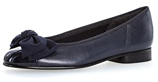Gabor 05.106.36 Damen Geschlossene Ballerinas, Blau (blue Leather/patent), 38 EU / 5 UK EU