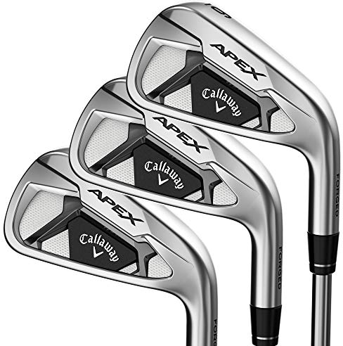 Callaway Golf 2021 Apex Women's Iron Set (Set of 7 Clubs: 5-PW+AW, Right-Handed, Steel)