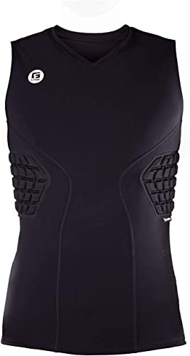 G-Form Men's Team Baselayer Tank Top - Trainingsshirt für Männer im Leistungssport - Schwarz, Erwachsene Medium