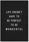 artboxONE Poster 60x40 cm Typografie Letterboard Wonderful Life - Bild Letter Inspiration Inspirational Quote